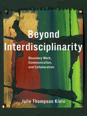 cover image of Beyond Interdisciplinarity